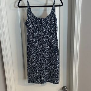 Old Navy Blue and White Floral Mini Dress